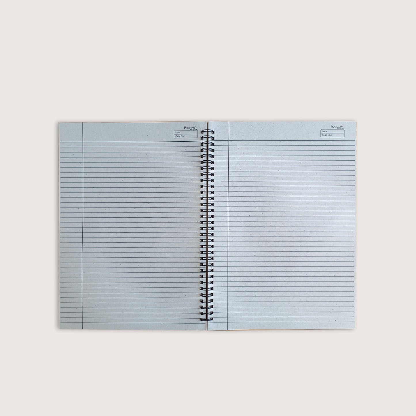 Packmate A4 Wiro Exercise Book -  Ruled - Made From 100% Recycled Paper