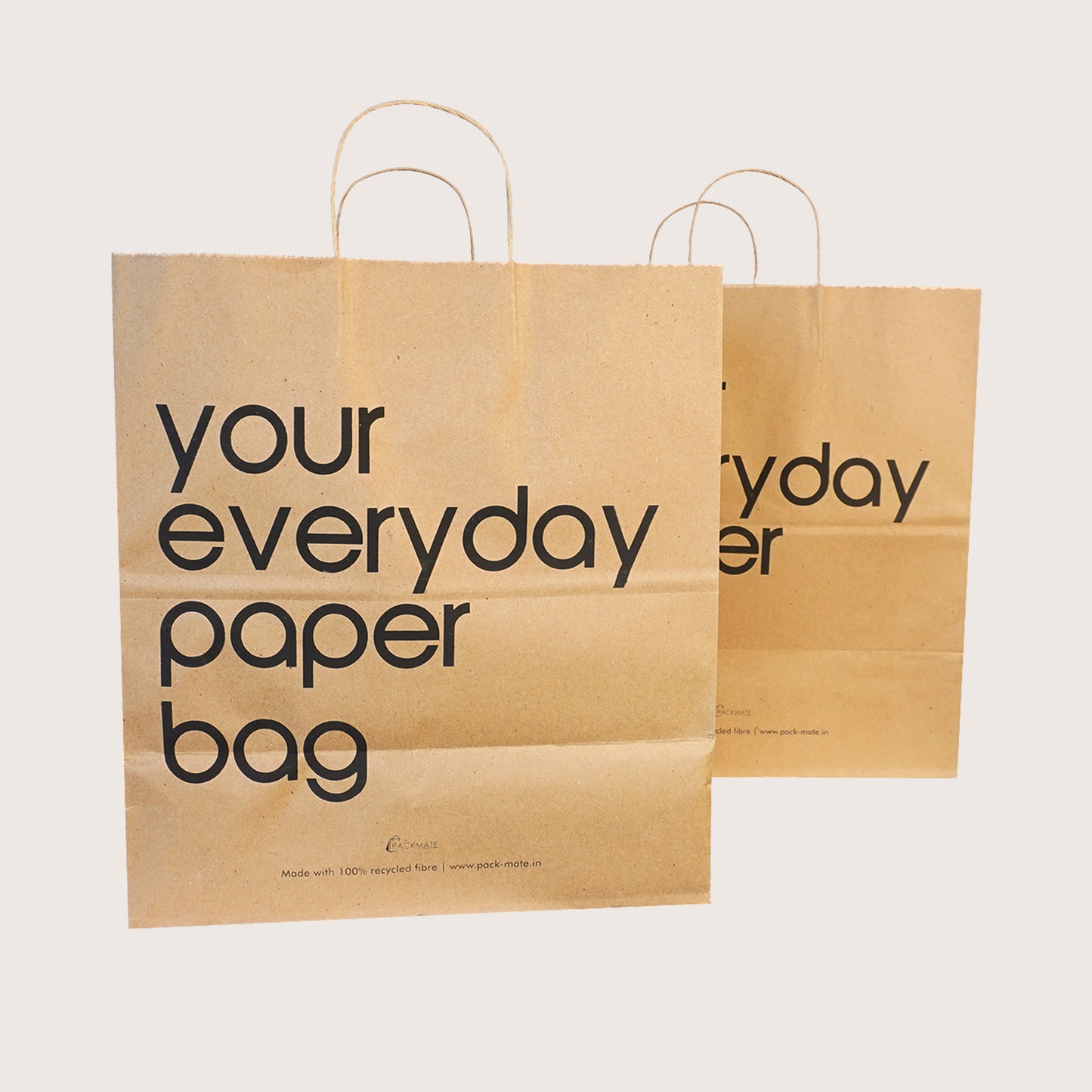 Packmate Carry Bag (Pack of 5)  Made From 100% Recycled Paper