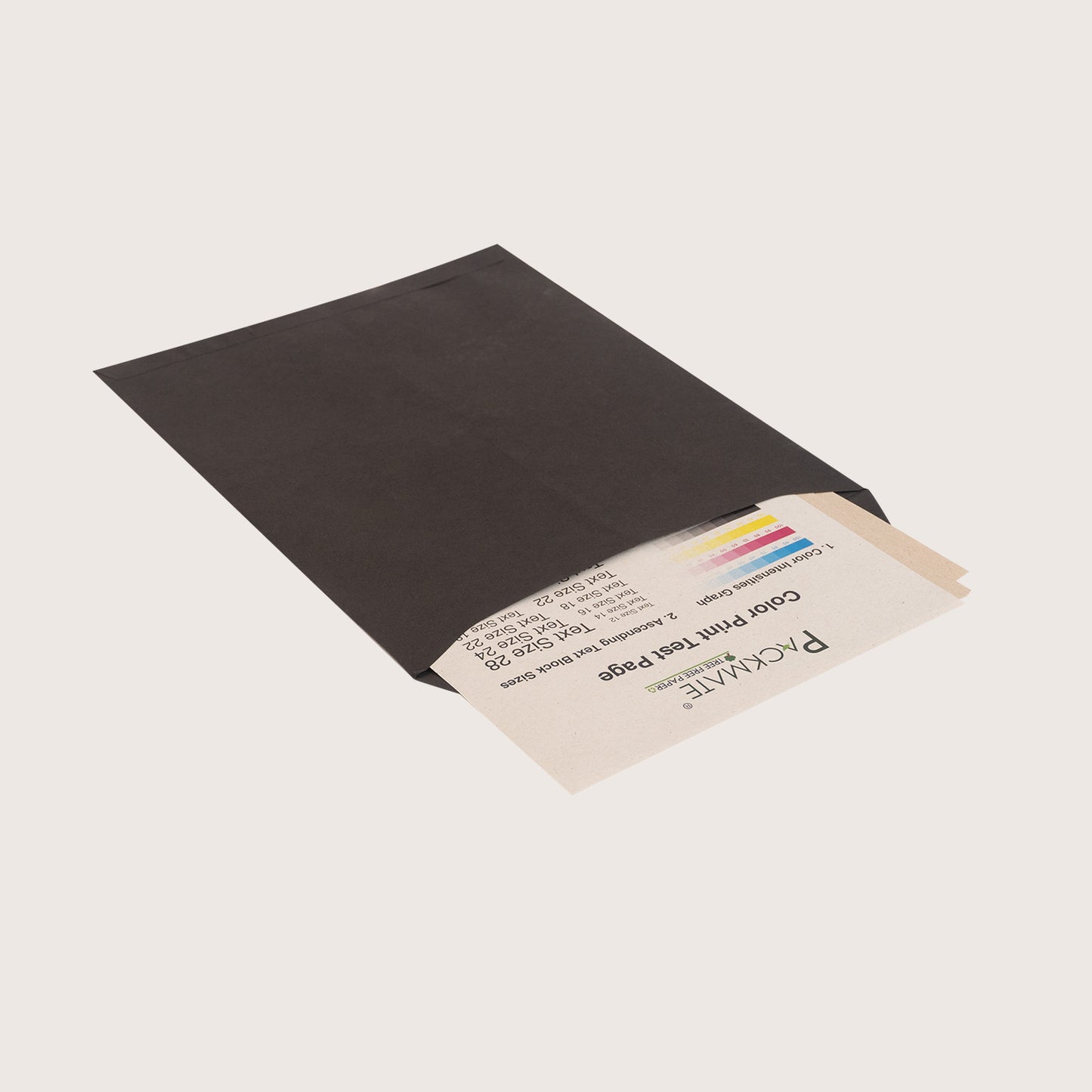 Packmate Black A4 Envelope | Made From 100% Recycled Paper