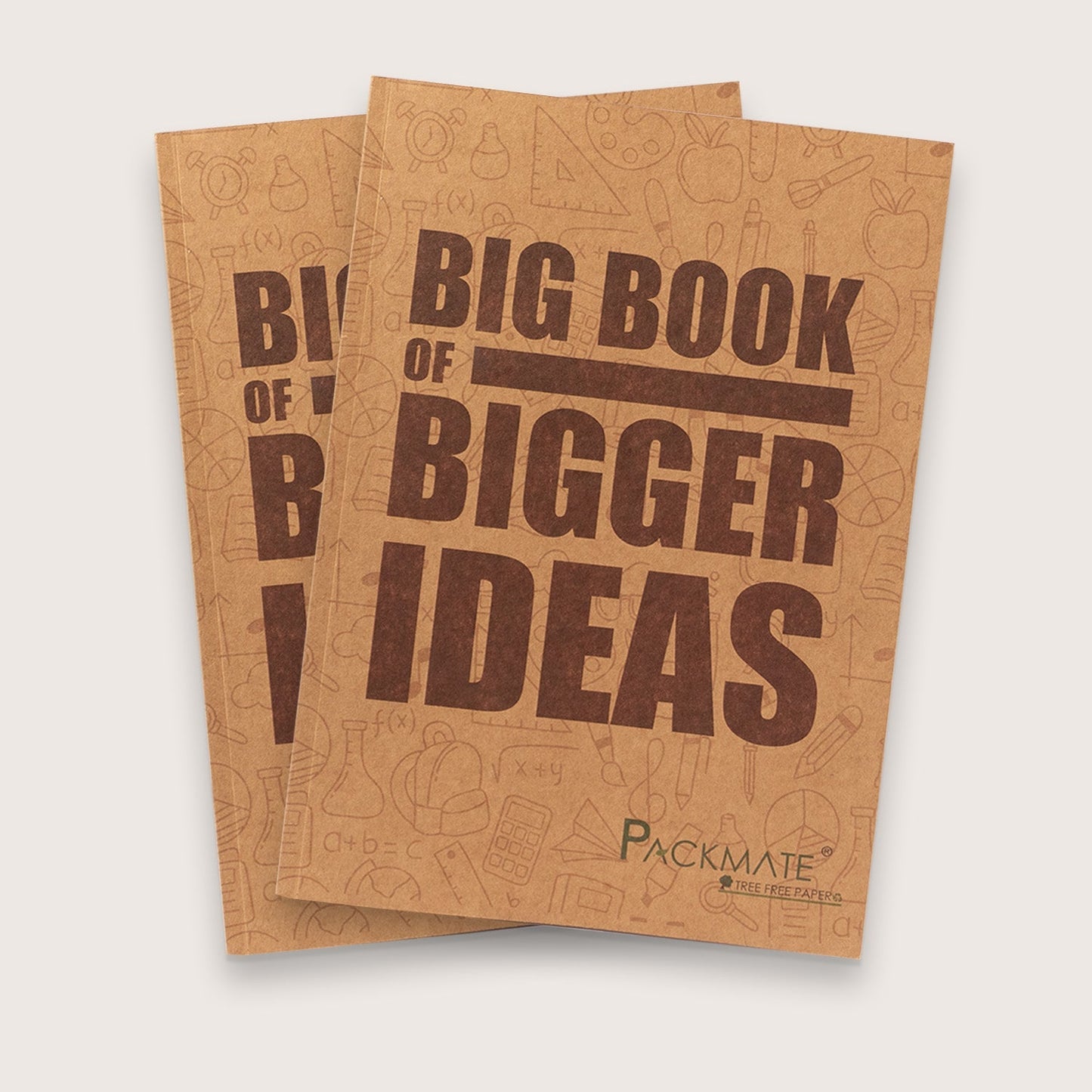 Packmate A4 Exercise Book - Ruled (Pack of 3)  Made From 100% Recycled Paper