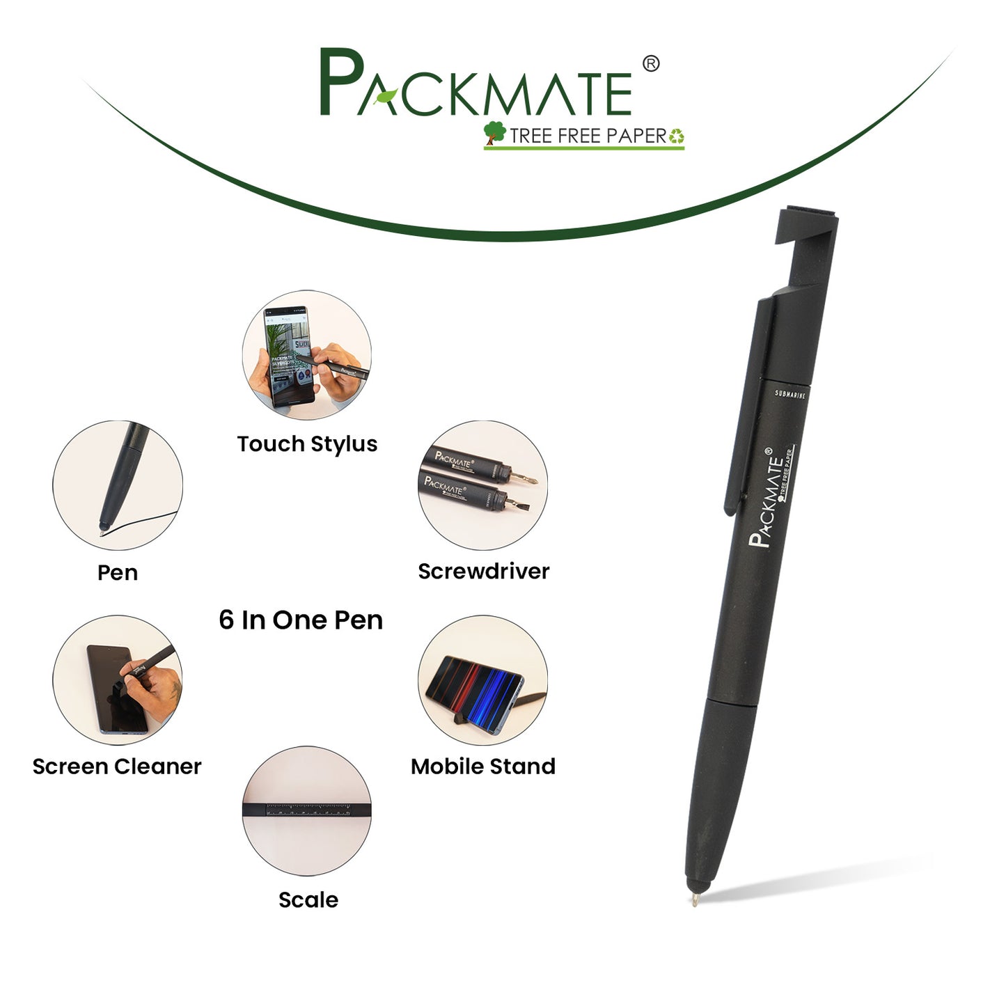 Packmate Multipurpose Pen (Pack of 2)