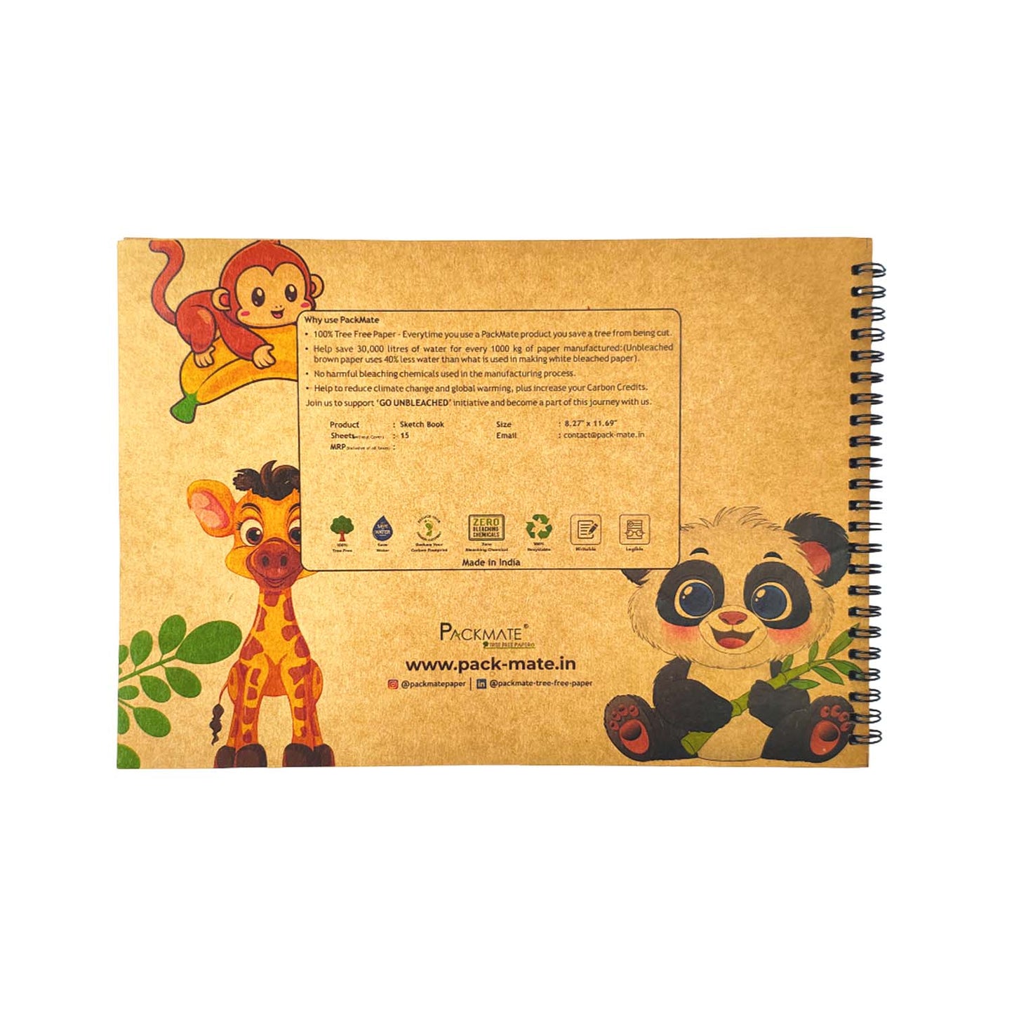 Packmate Little Artist Sketch Book