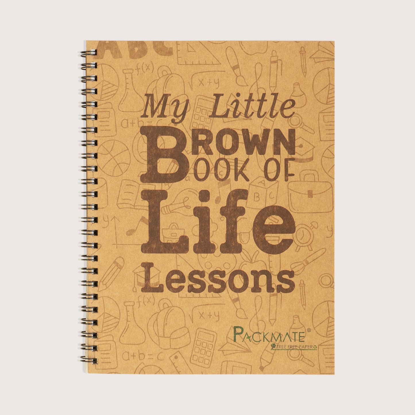 Packmate Spiral Notebook - Ruled (Pack of 3)  Made From 100% Recycled Paper