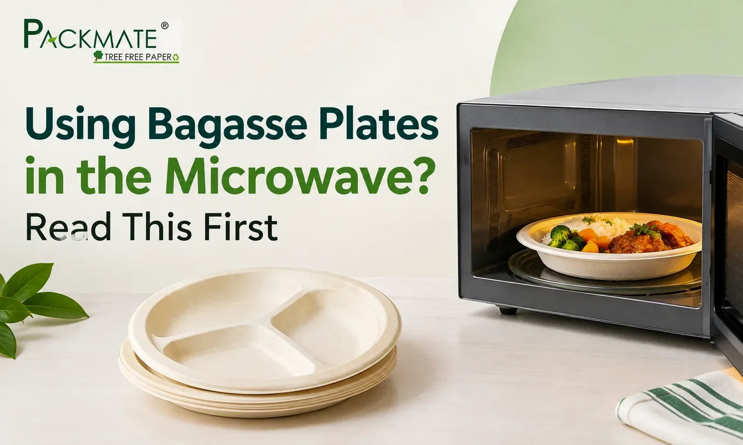 Bagasse Plates in the Microwave