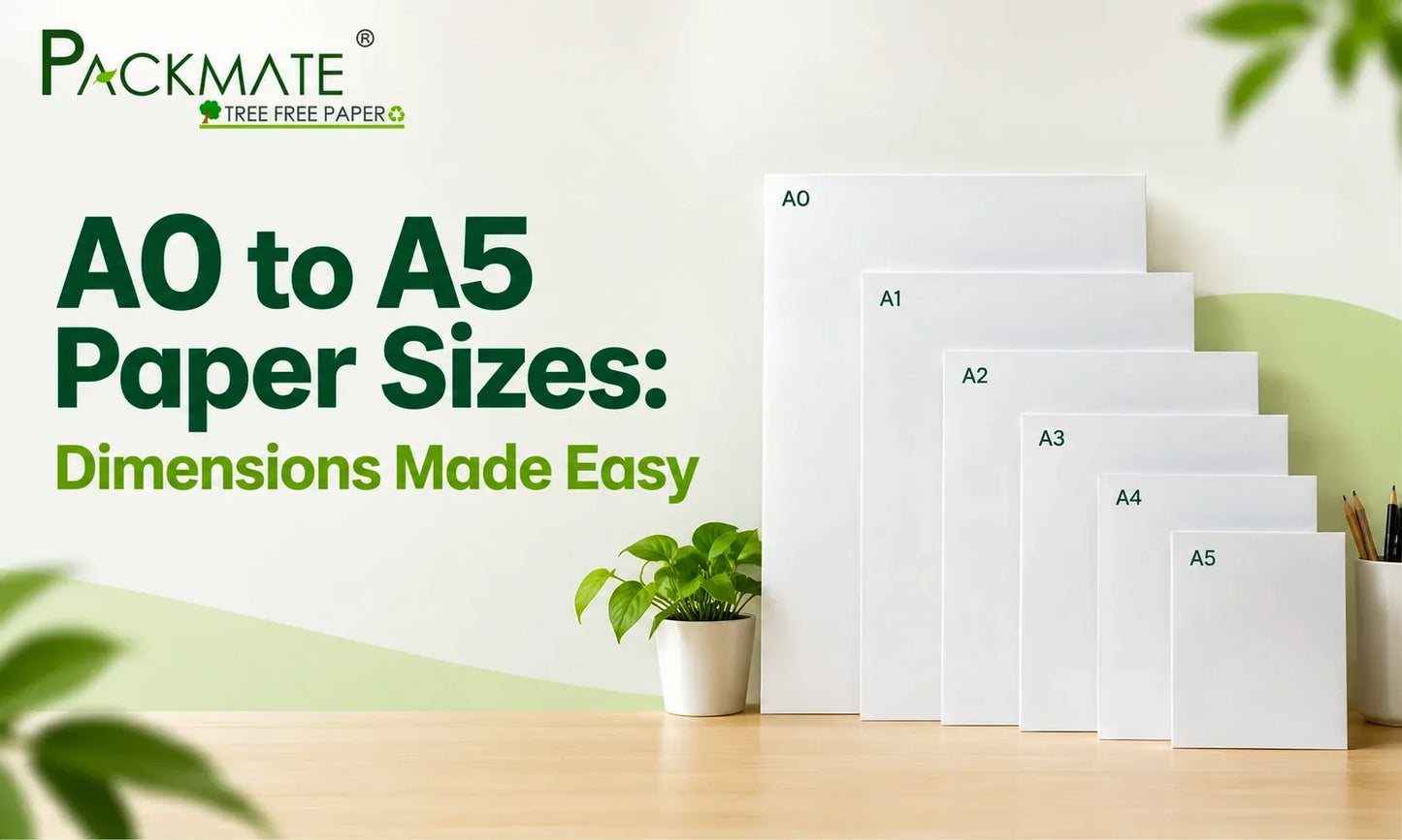 A0 to A5 Paper Sizes