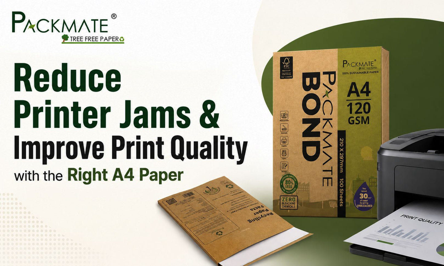 How to Reduce Printer Jams by Choosing the Right A4 Printer Paper?