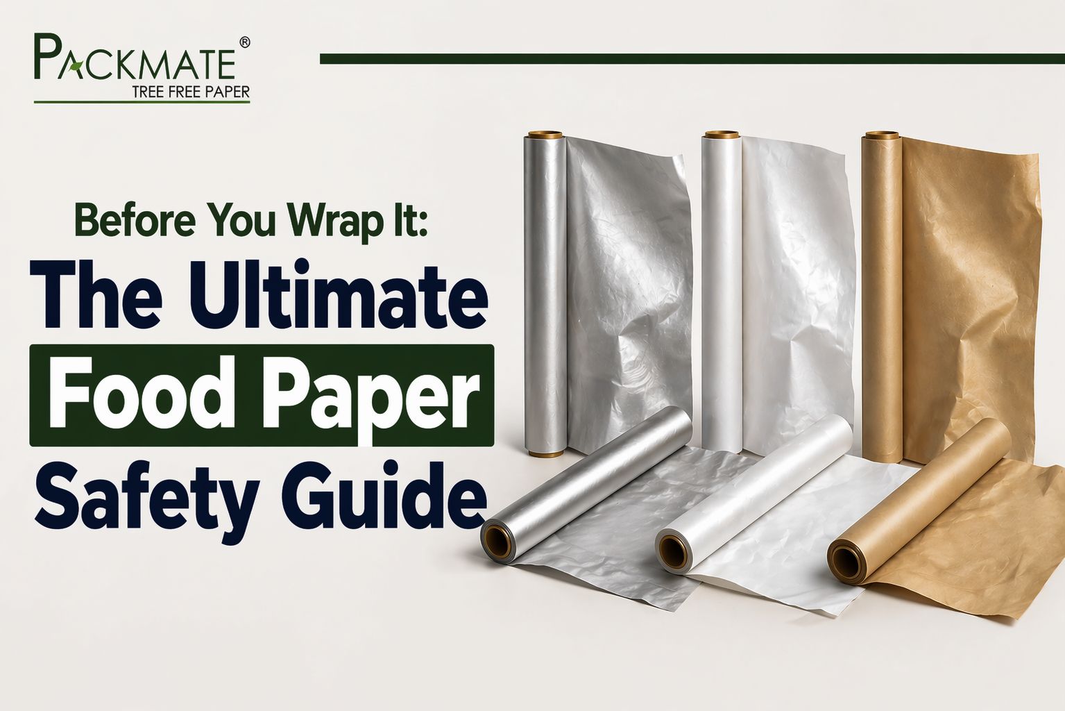 Food Wrapping Paper Safety Guide You Must Know – Packmate Grreen LLP