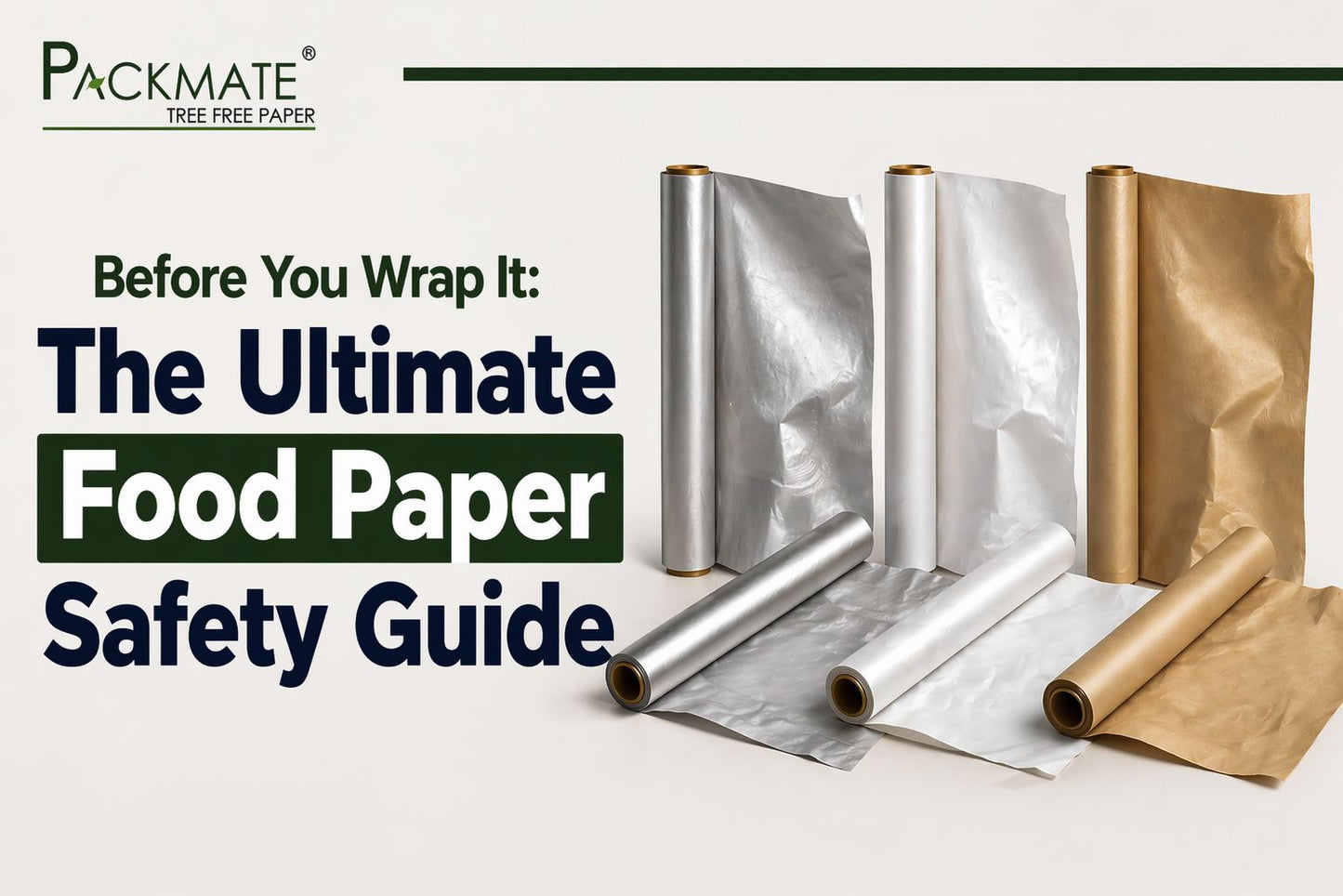 Food Wrapping Paper Roll Safety Guide: Materials, Certifications & Chemical Risks Explained