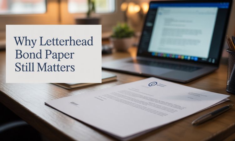 Why Letterhead Bond Paper Still Matters in the Digital Age?