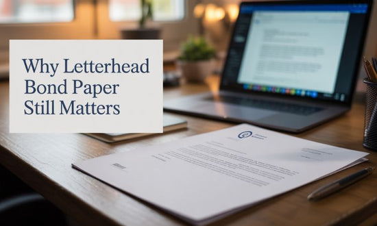 Why Letterhead Bond Paper Still Matters in the Digital Age?