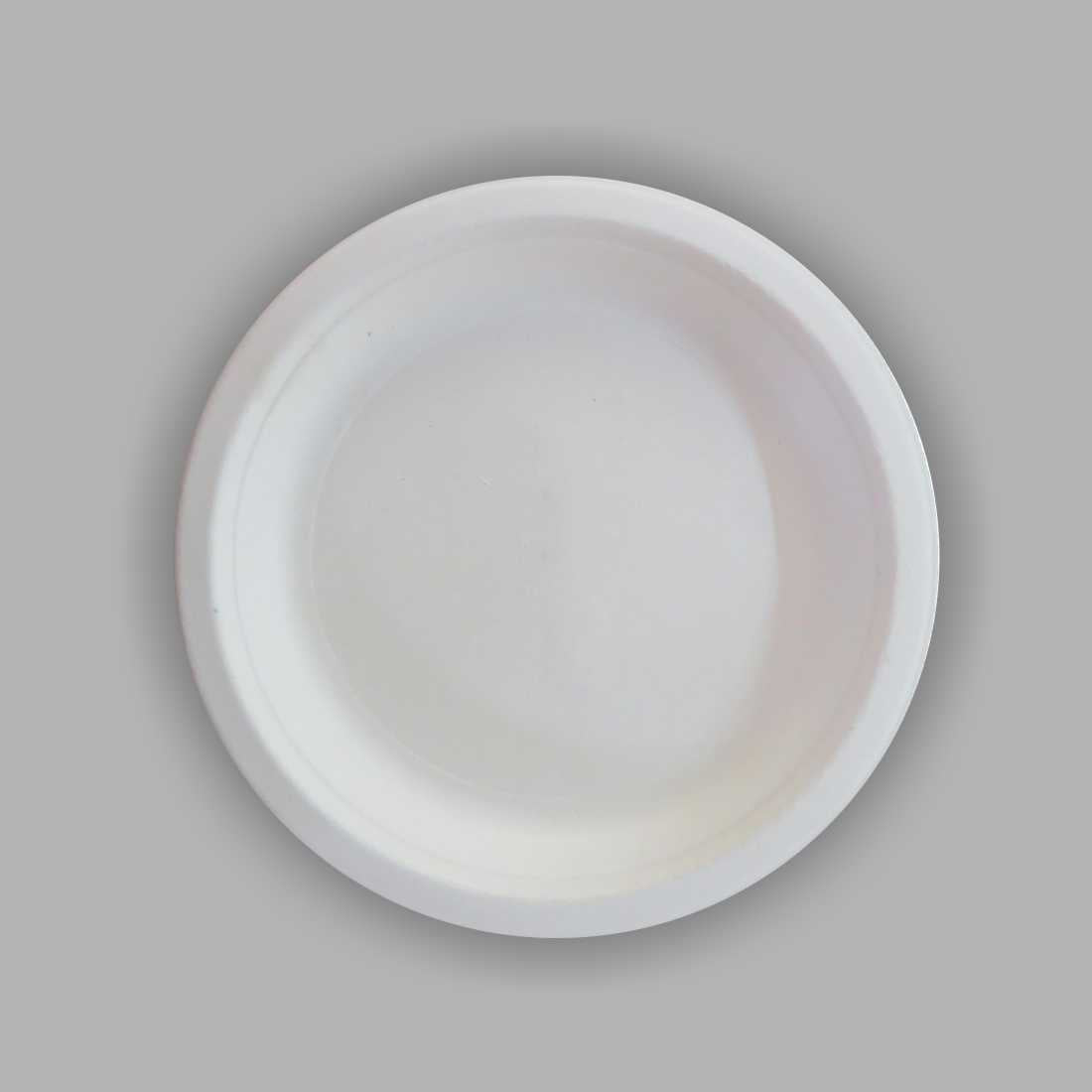 Packmate 6-Inch Round Disposable Tableware Plates | Eco-Friendly | Pack of 50