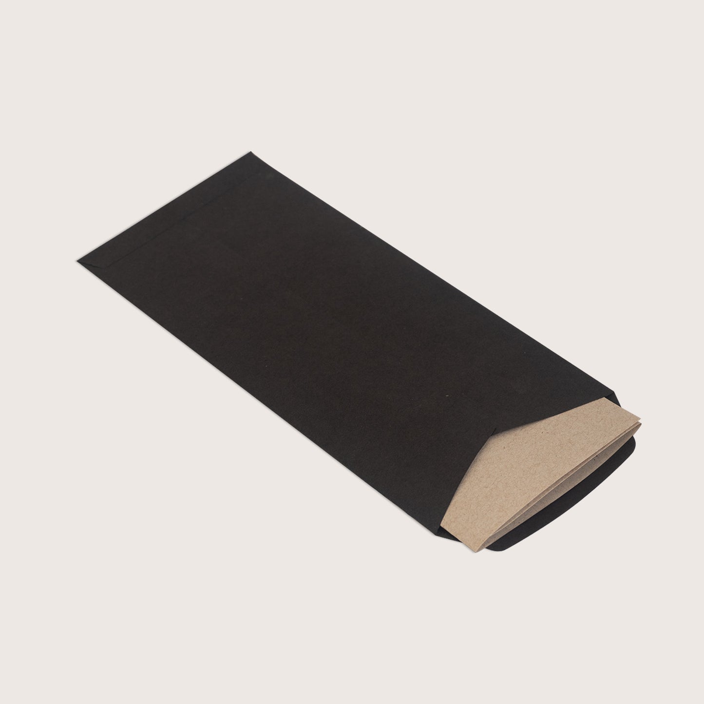 Packmate Black Office Envelope (Pack of 50) | Made from 100% Recycled Paper