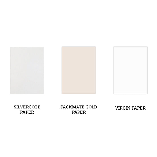 Packmate A4 Copier Combo (1 Silvercote + 1 Gold) Made From 100% Recycled Paper