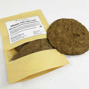 Packmate Organic Cow Dung Cake – 100% Natural & Sun-Dried