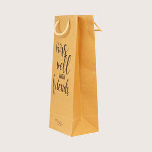 Packmate Wine Bag (Pack of 5)  Made of 100% Recycled Paper