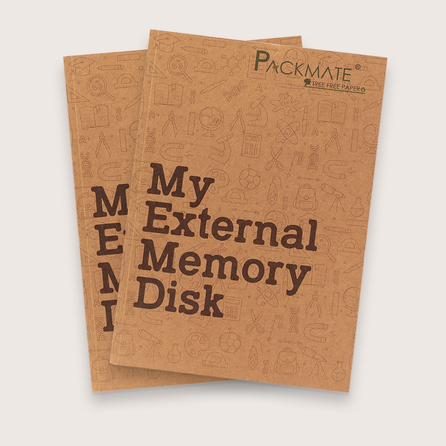 Packmate A4 Exercise Book -  Ruled (Pack of 3)  Made From 100% Recycled Paper