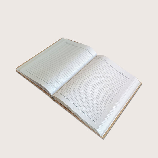 Packmate Eco-Friendly Diaries - Set of 2 | 2024-2026 Yearly Calendar, Monthly Planner, and Ruled Pages | Made from 100% Recycled Paper