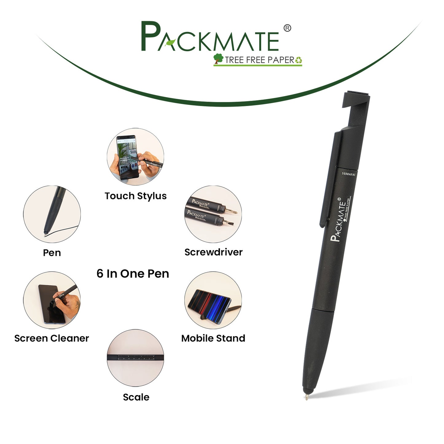 Packmate Çok Amaçlı Kalem (2'li Paket)