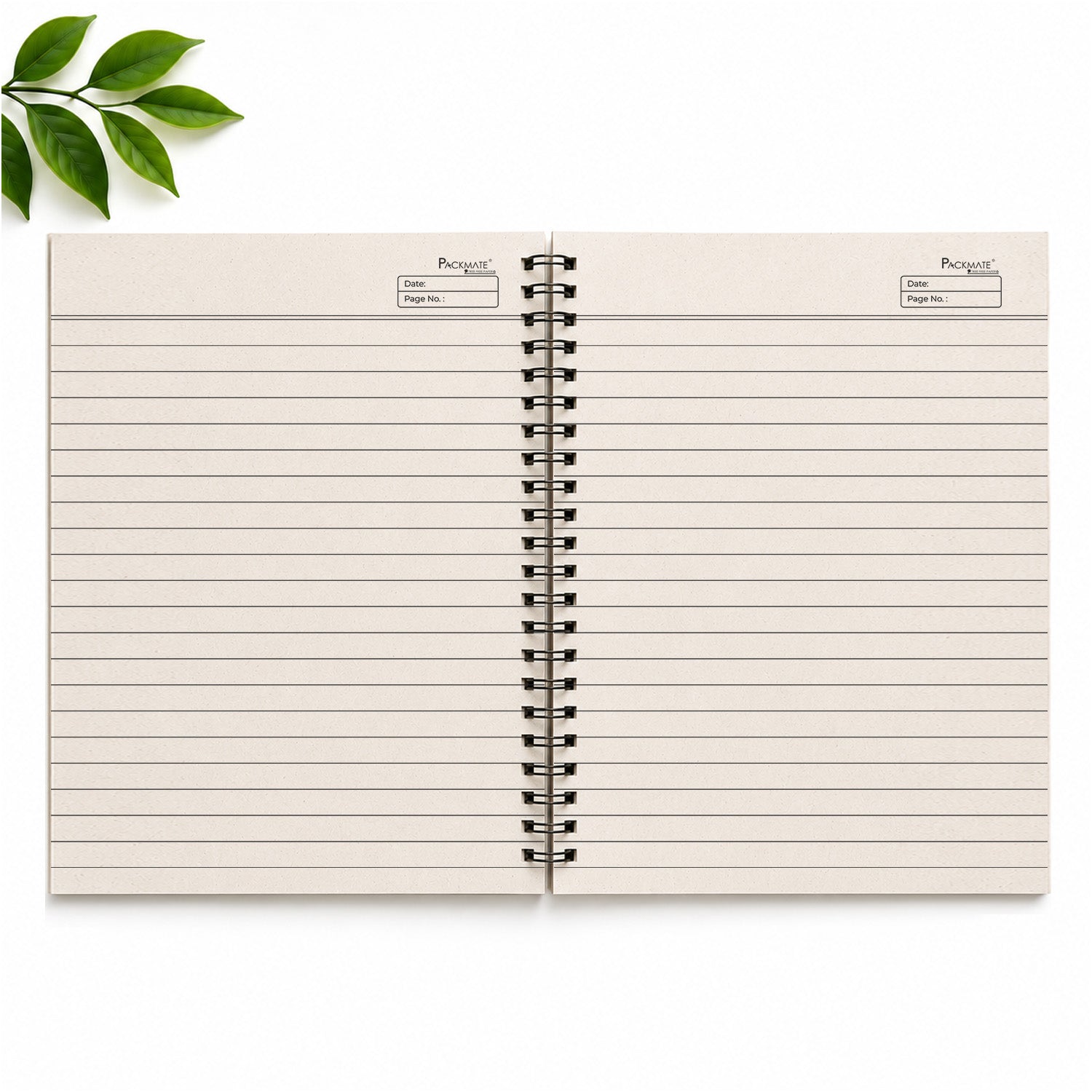 Packmate Spiral Notebook (Great Ideas Design) - Ruled Made of 100% Rec ...