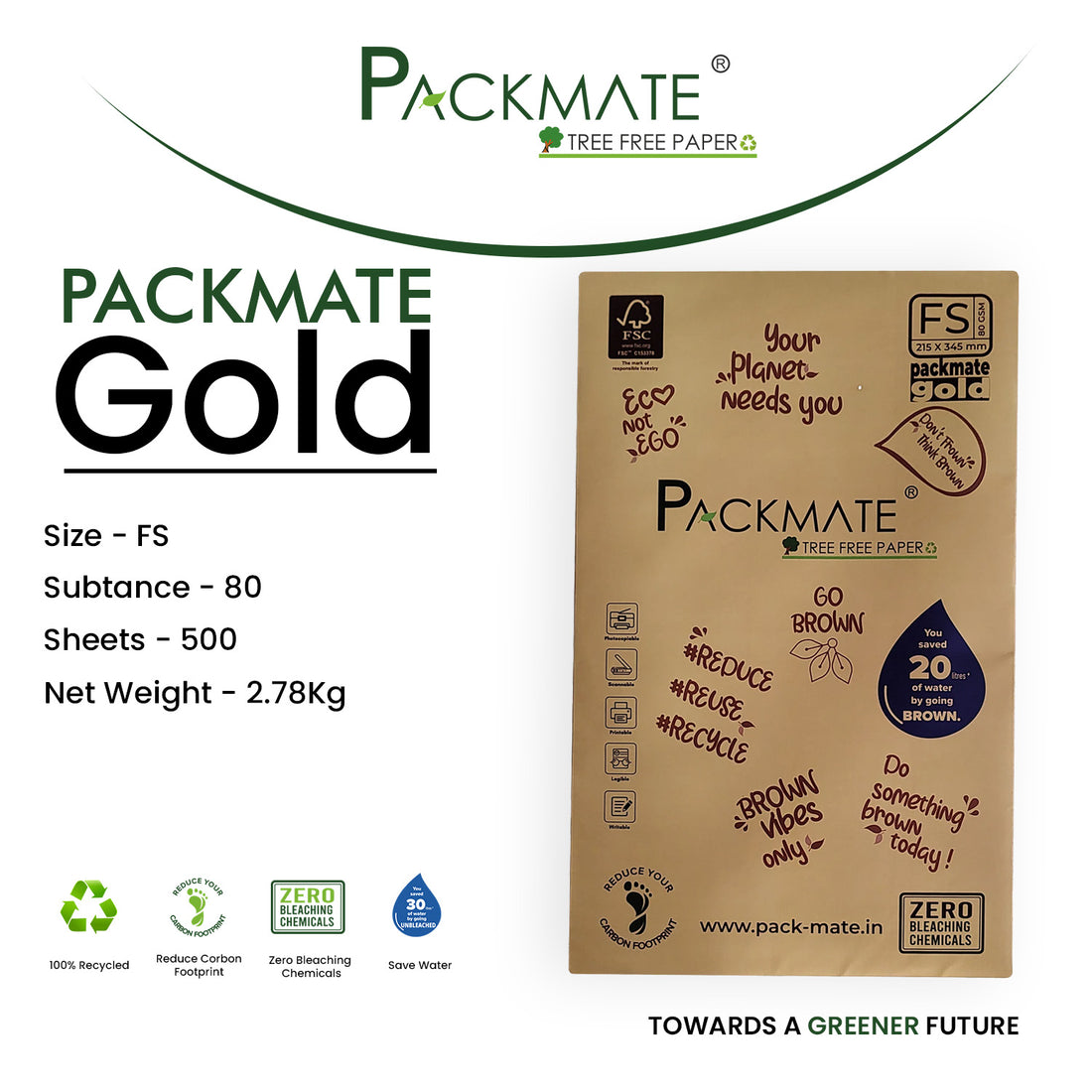 Packmate Writing & Printing Paper Collection – Packmate Grreen LLP