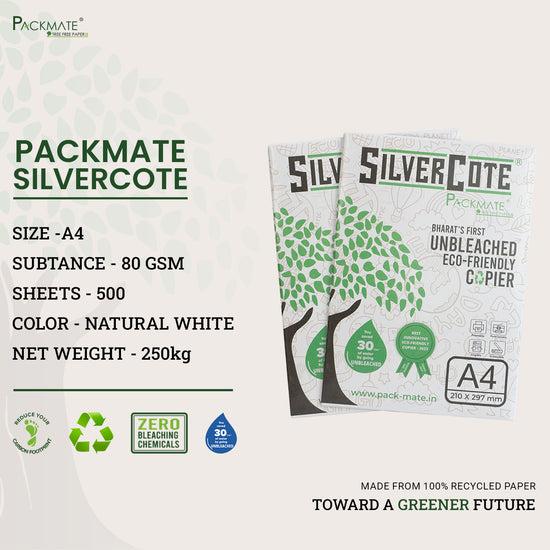 Packmate Silvercote A4-Kopierer, 1 Ries, 500 Blatt