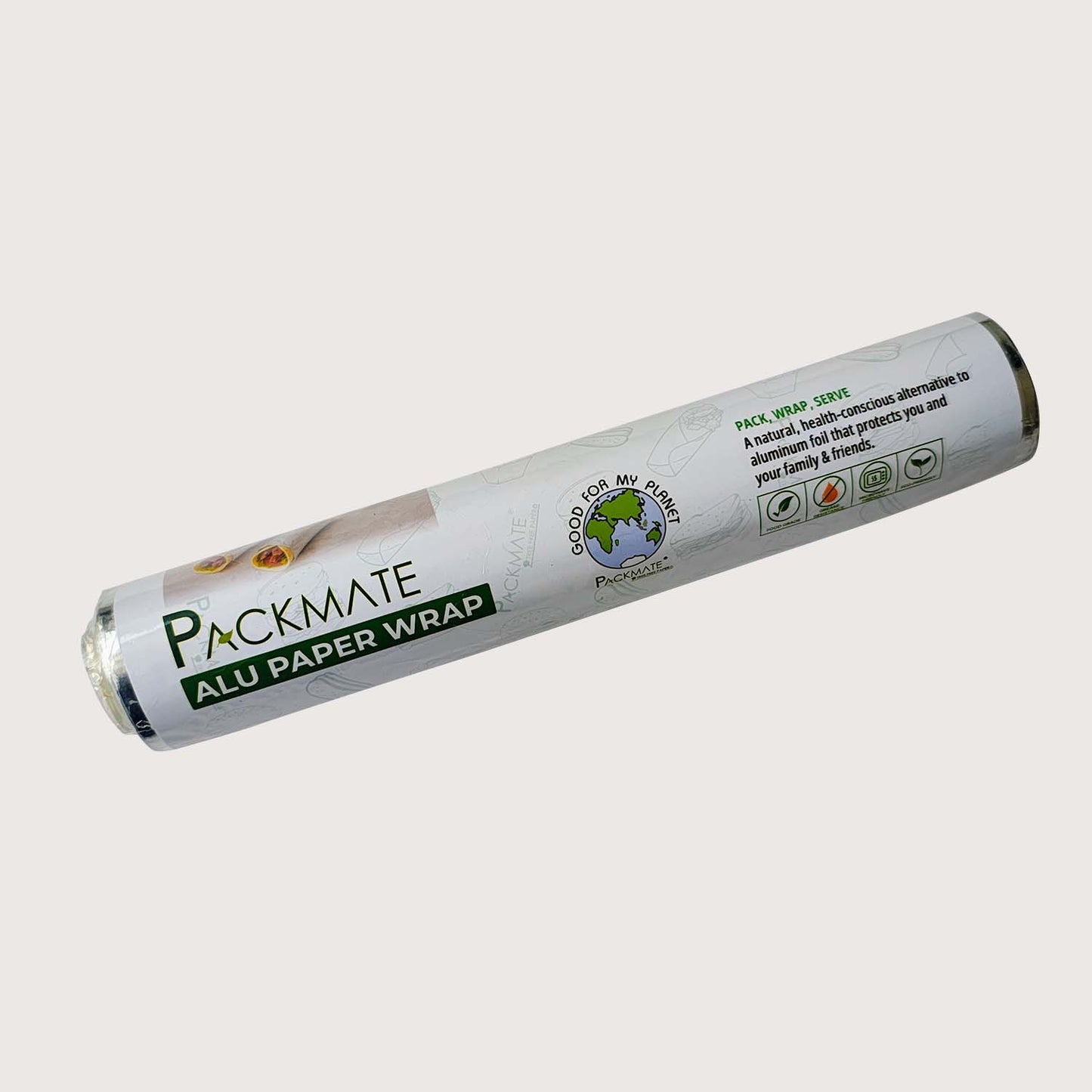 Packmate ALU Paper Wrap – Safe & Eco-Friendly Food Protection