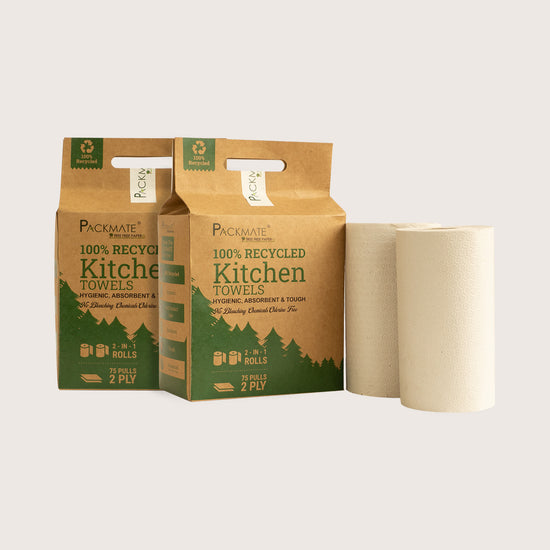 Packmate Kitchen Towels | Made From 100% Recycled Paper